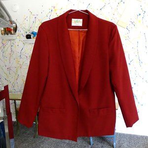 RARE! Vintage Colormates Classics Rust Blazer Jacket